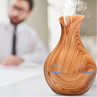 Ультразвуковой увлажнитель воздуха Humidifier Ultrasonic Aroma Портативный паровой аромадиффузор с подсветкой