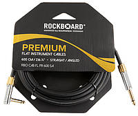 Инструментальный кабель ROCKBOARD Premium Flat Instrument Cable, Straight/Angled (600 cm)