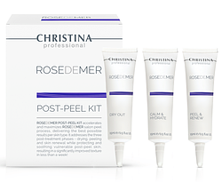 Rose De Mer-Post-Peel Kit (3 new products) - Набір для постпилингового догляду (3 препарату) Christina