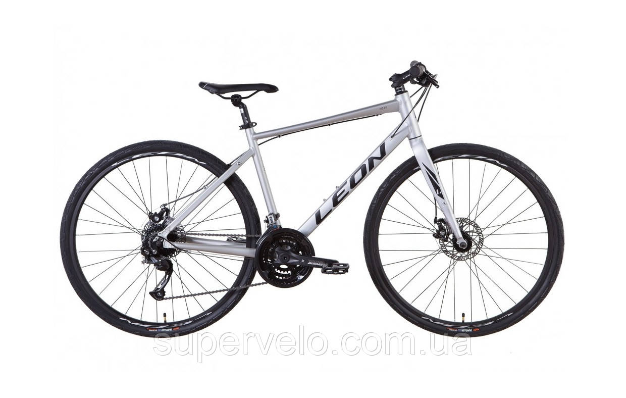 Велосипед 28" Leon HD-80 DD 2021 Сірий