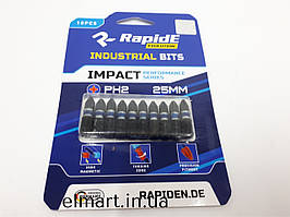 Бита для шурупокрута Rapide ph2×25