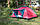 Намет для туризму Pavillo Bestway 68012 «Range x3», тримісна, червоний колір, фото 3