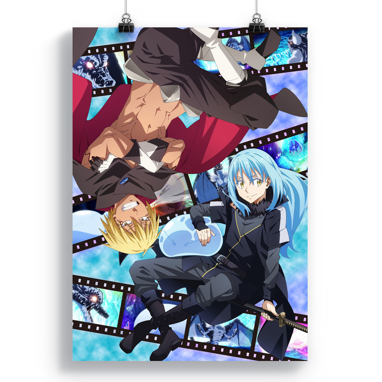 Плакат Коли я переродився слизом | Tensei shitara Slime Datta Ken 14