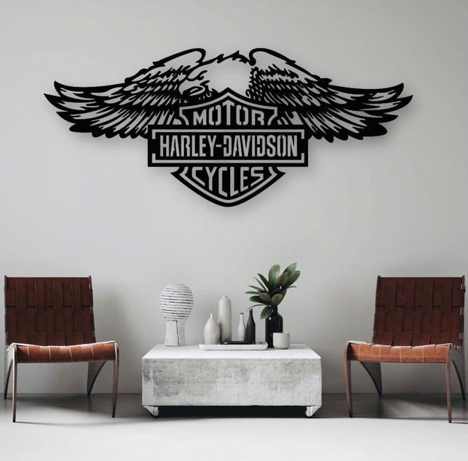 Декоративне панно Мотоцикл Харлі Девідсон, Harley Davidson
