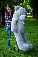 Плюшевий ведмедик М'яка іграшка Рафаель 160 см Сірий, фото 4