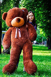 М'яка  іграшка подарунок на 8 березня плюшевий ведмедик Рафаель 180 см Шоколадний