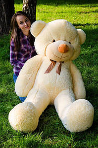 Плюшевий ведмедик М'яка іграшка Рафаель 180 см Персиковий