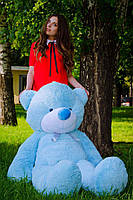 Плюшевий ведмедик М'яка іграшка Рафаель 180 см Блакитний, фото 4