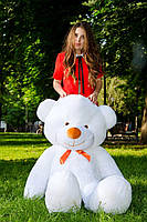 М'яка  іграшка подарунок на 8 березня плюшевий ведмедик,  плюшевий ведмедик Рафаель 180 см Білий, фото 3