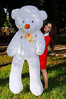 М'яка  іграшка подарунок на 8 березня плюшевий ведмедик Рафаель 200 см Білий, фото 3