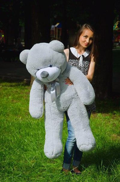 Gray bear 120 cm

                        