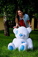 М'яка  іграшка подарунок на 8 березня плюшевий ведмедик Потап 150 см Білий, фото 3
