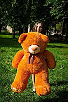 Плюшевий ведмедик М'яка іграшка Ветли 130 см Карамельний, фото 4