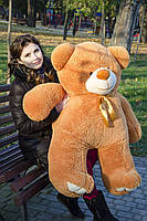 Плюшевий ведмедик М'яка іграшка Ветли 130 см Карамельний, фото 6