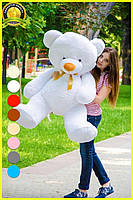 М'яка  іграшка подарунок на 8 березня плюшевий ведмедик Томии 150 см Білий, фото 2