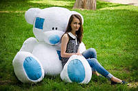М'яка  іграшка Великий плюшевий ведмедик мішка Потап 250 см Білий, фото 3