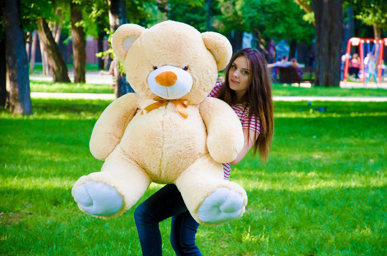 Teddy bear 150 cm beige