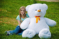 Плюшевий ведмедик М'яка іграшка Ветли 160 см Білий, фото 3