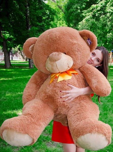 Teddy bear 160 cm in brown color