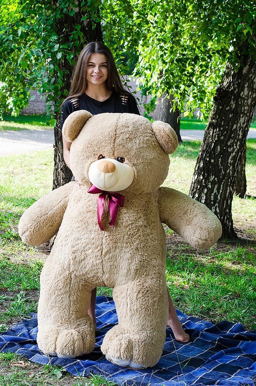 Teddy bear 160 cm in mocha color