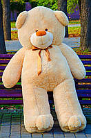 Плюшевий ведмедик М'яка іграшка Ветли 200 см Бежевий