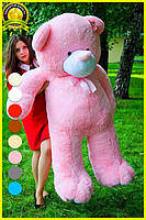 М'яка  іграшка подарунок на 8 березня плюшевий ведмедик Ветли 200 см Рожевий, фото 2