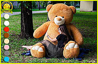 Плюшевий ведмедик М'яка іграшка Ветли 250 см Карамель, фото 2