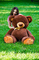 Мягкая игрушка Подарок плюшевый мишка, Плюшевый медведь Томми 150 см Шоколадный