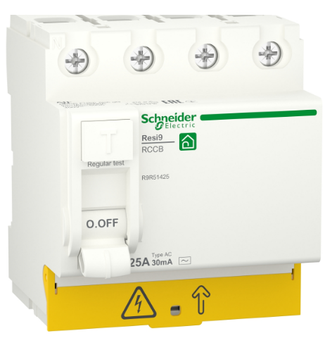Вимикач диференціального струму (УЗО) 25А 4P 30мА AC Resi9 Schneider Electric