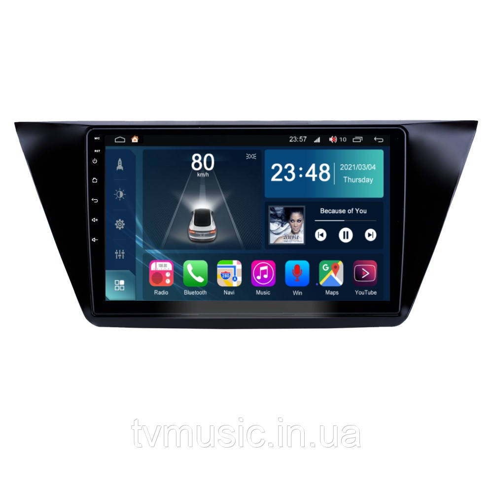 Штатна магнітола Torssen Volkswagen Touran 2016-2017 F106128 4G Carplay