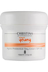 Forever Young Hydra Protective Day Cream SPF25 - Форевер янг Денний крем з SPF 25 (крок 8), 150мл Christina