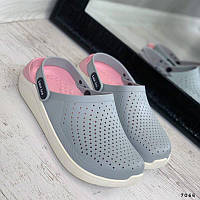 Сабо кроксы женские силиконовые Luck Line аналог CROCS