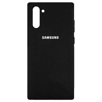 Чохол Silicone Case для Samsung N970 Galaxy Note 10 Black