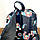 Рюкзак шкільний для підлітків VTTV IDIR (слон) чорний, фото 4
