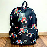Рюкзак шкільний для підлітків VTTV IDIR (слон) чорний