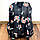 Рюкзак шкільний для підлітків VTTV IDIR (слон) чорний, фото 2