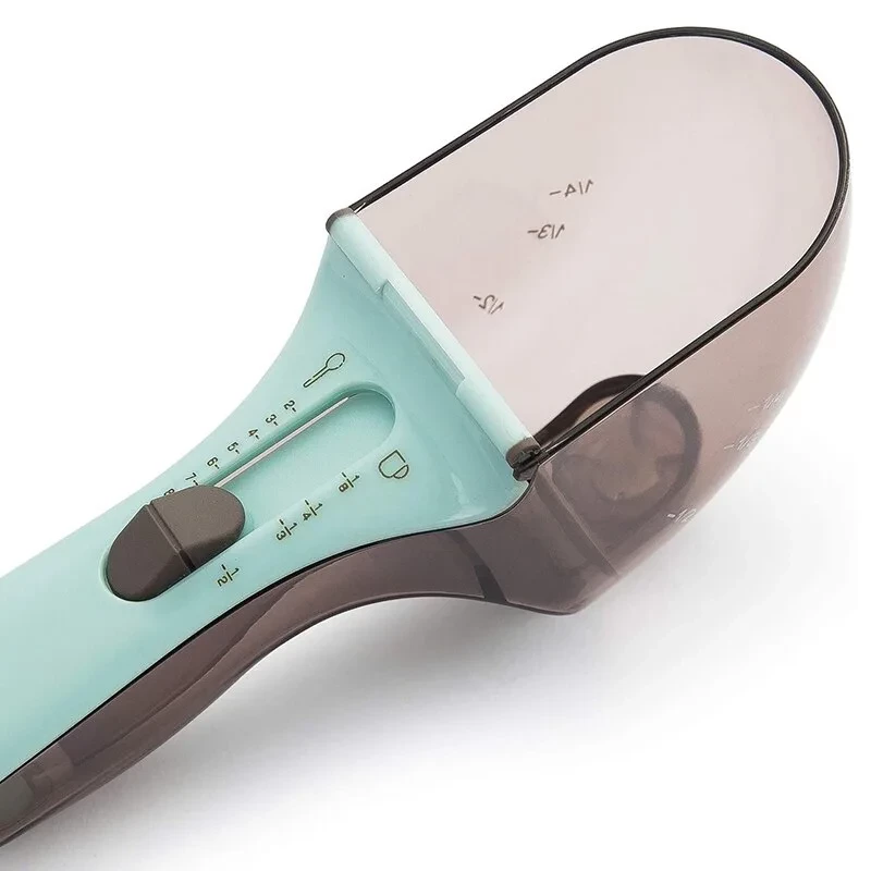 Регульовані пластикові мірні ложки  Adjustable Measuring Spoon WM-52 M, фото 1