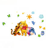 Наклейка на стіну "Вінні-пух та друзі", фото 4