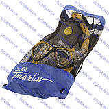 Набір для плавання Marlin Florida Yellow (ласти+маска+трубка), фото 4