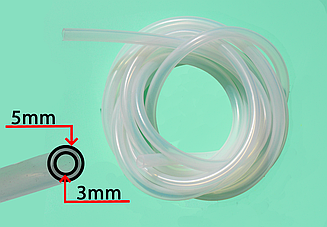 Силіконова трубка прозора 3х5 мм