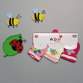 Набір шкарпеток для новонародженого, 3 штуки