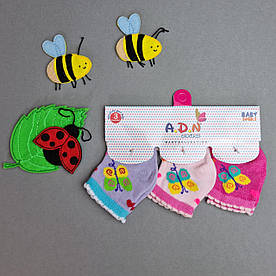 Набір шкарпеток для новонародженого, 3 штуки