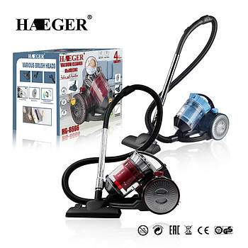Вакуумний Пилосос 1600W Haeger HG-8666 (4 шт/ящ)