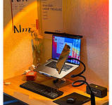 Проекційна лампа LED для селфі 23см, Sunset Lamp (світильник з ефектом заходу сонця), фото 6