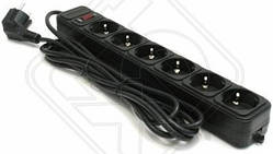 Мережевий фільтр Surge Protector SP6-G-15B 4,5 м (6 розеток) чорний