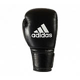 Тренувальні Боксерські рукавички Adidas Performer 10, 12 унцій (oz), чорні, оригінальні, фото 4