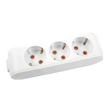 Колодка VIKO Multi Let 3 гнізда із заземленням 90114300-UA1