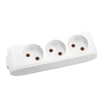 Колодка VIKO Multi Let 3 гнізда без заземлення 90112300-UA1