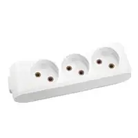 Колодка VIKO Multi Let 3 гнізда без заземлення 90112300-UA1