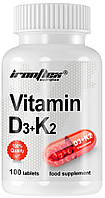 Вітамін IronFlex — Vitamin D3+K2 (100 таблеток)